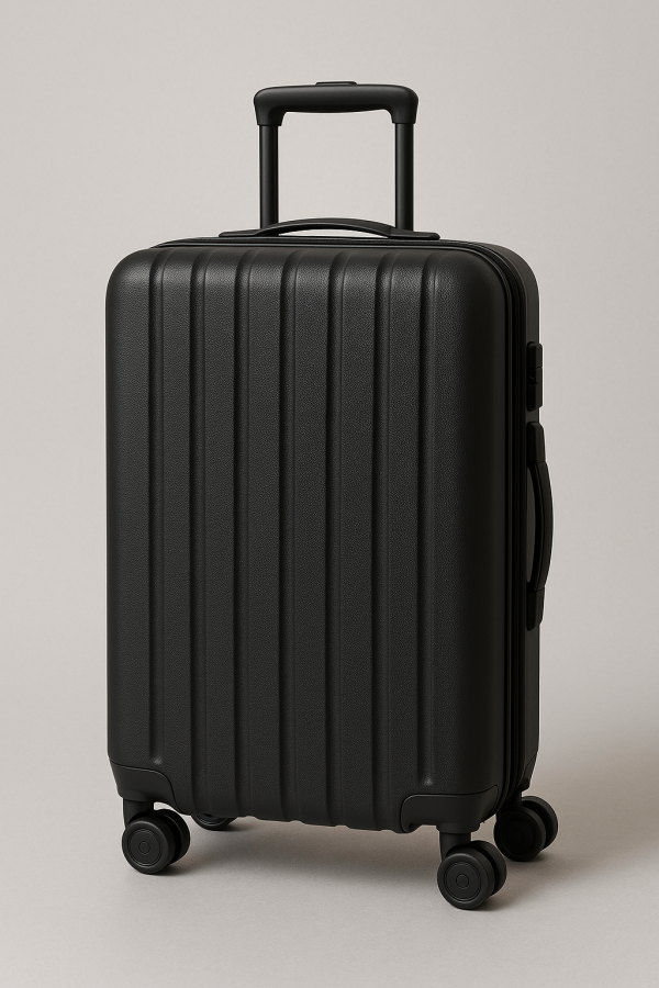 Sturdy Black Hard-Shell Cabin Trolley